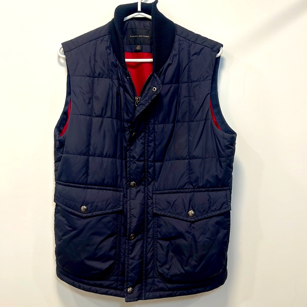 Banana Republic puffer vest sz S